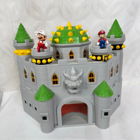 Jakks World Of Nintendo Super Mario Bros. Bowser's Castle 2019 - Picture 13 of 13